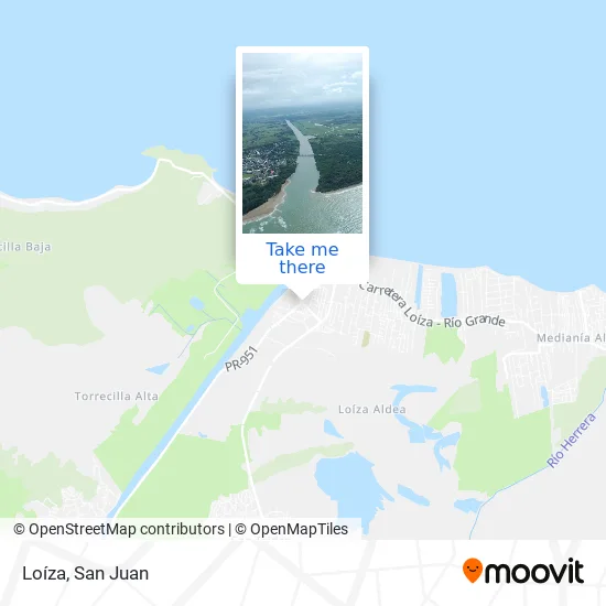 Loíza map