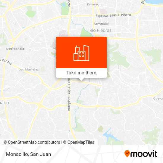 Monacillo map