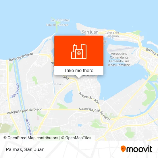 Palmas map