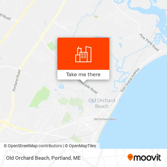 Old Orchard Beach Maine Map How To Get To Old Orchard Beach By Bus?
