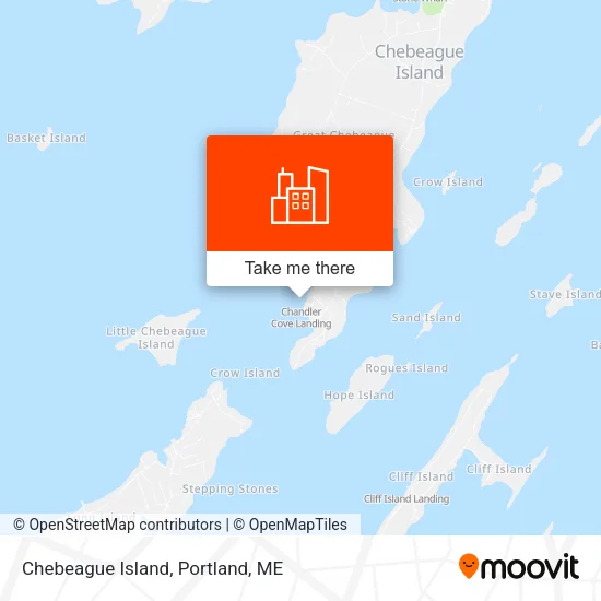 Chebeague Island map