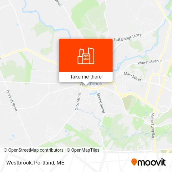 Westbrook map