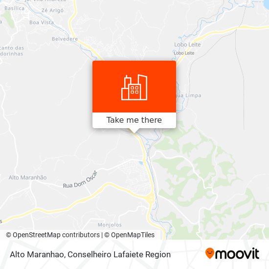 Alto Maranhao map
