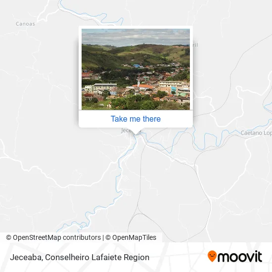 Jeceaba map