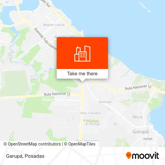 Garupá map