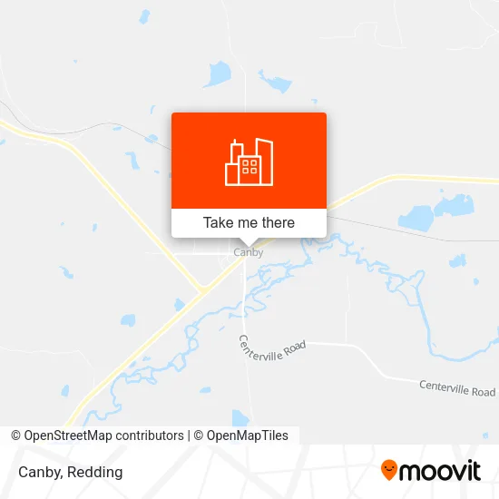 Canby map