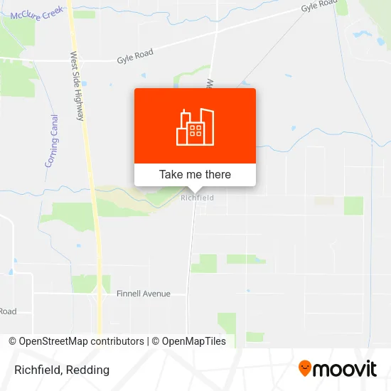 Richfield map