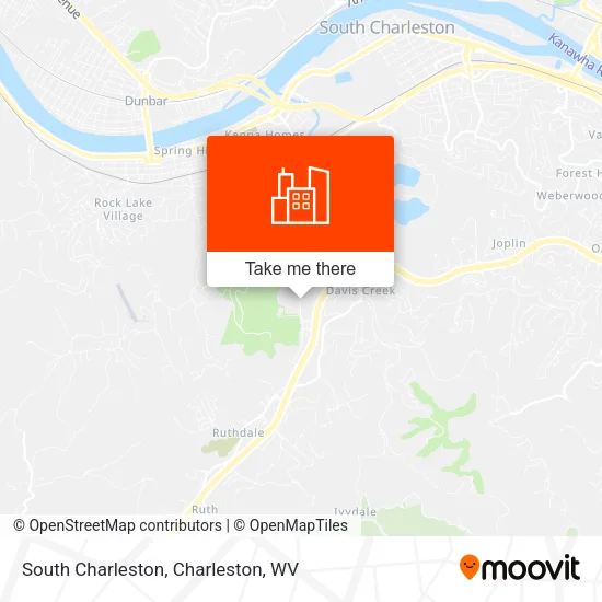 South Charleston map