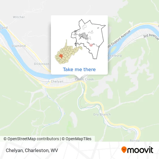 Chelyan map