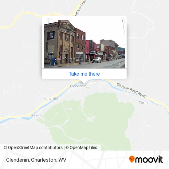 Clendenin map