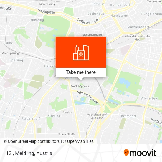 12., Meidling map