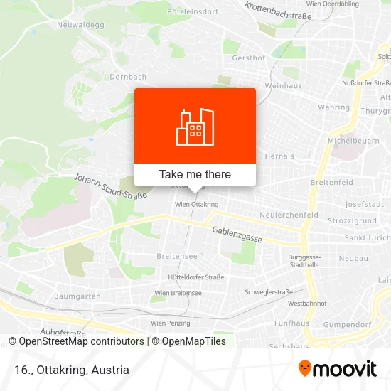 16., Ottakring map