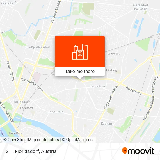 21., Floridsdorf map