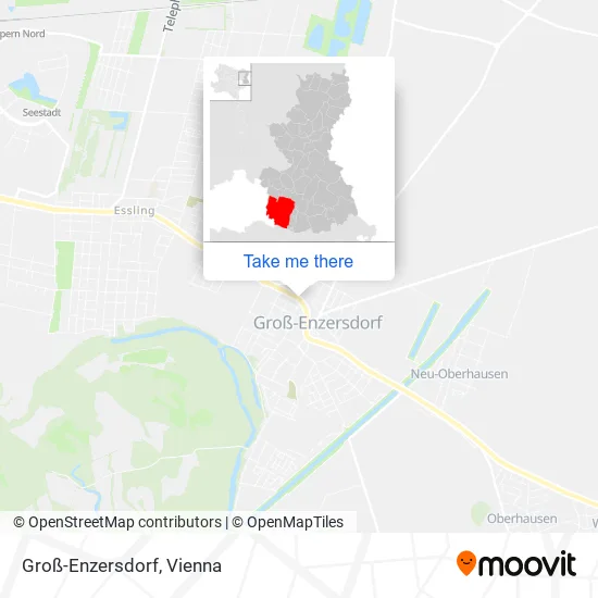 Groß-Enzersdorf map