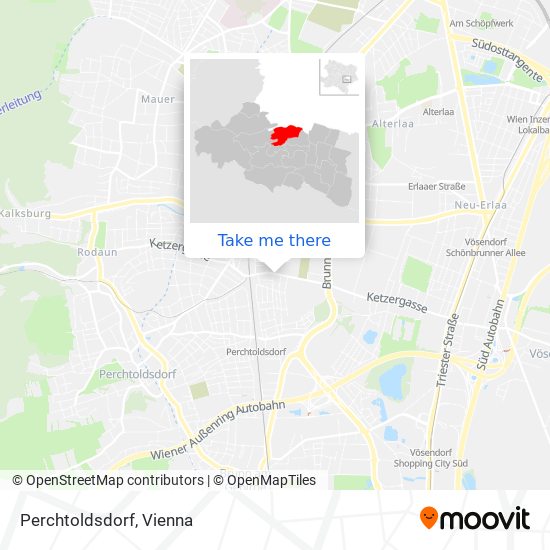 Perchtoldsdorf map