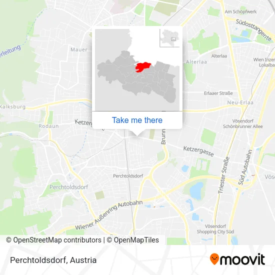 Perchtoldsdorf map