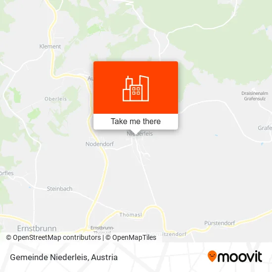 Gemeinde Niederleis map