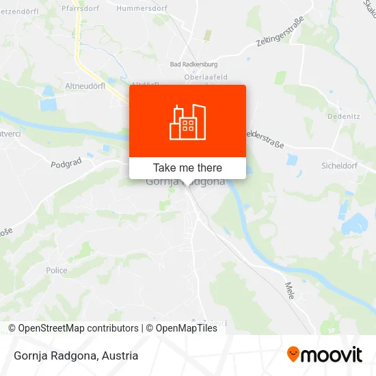 Gornja Radgona map