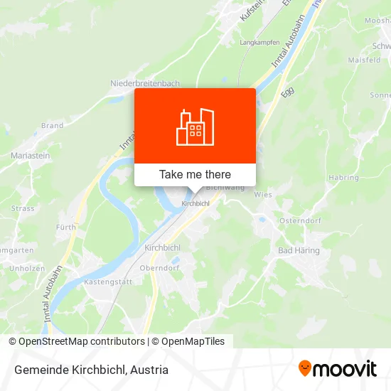 Gemeinde Kirchbichl map