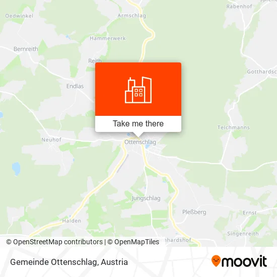 Gemeinde Ottenschlag map