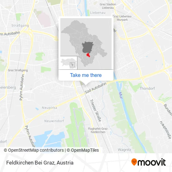 Feldkirchen Bei Graz map