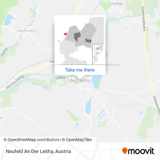 Neufeld An Der Leitha map