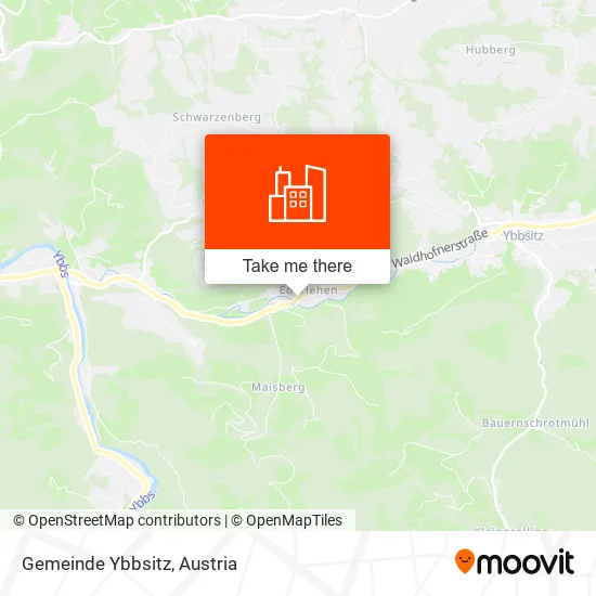 Gemeinde Ybbsitz map