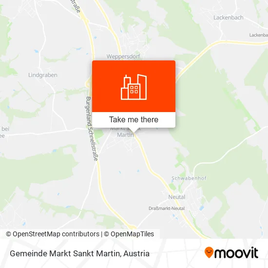 Gemeinde Markt Sankt Martin map