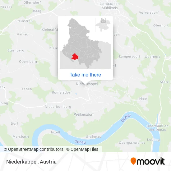 Niederkappel map