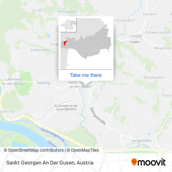 Sankt Georgen An Der Gusen map