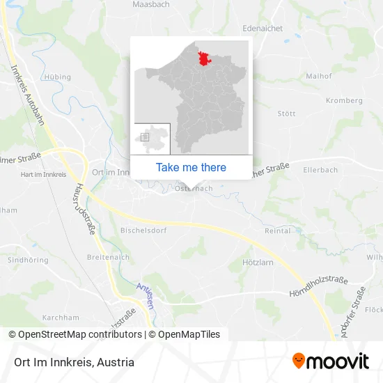 Ort Im Innkreis map