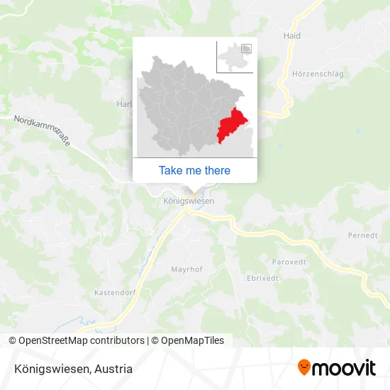 Königswiesen map