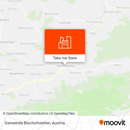 Gemeinde Bischofstetten map