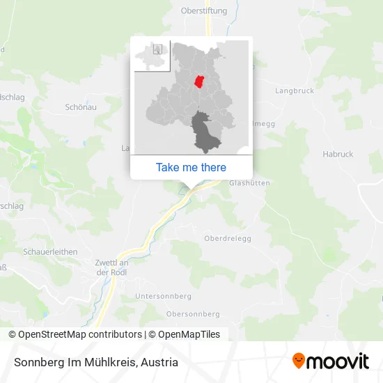 Sonnberg Im Mühlkreis map