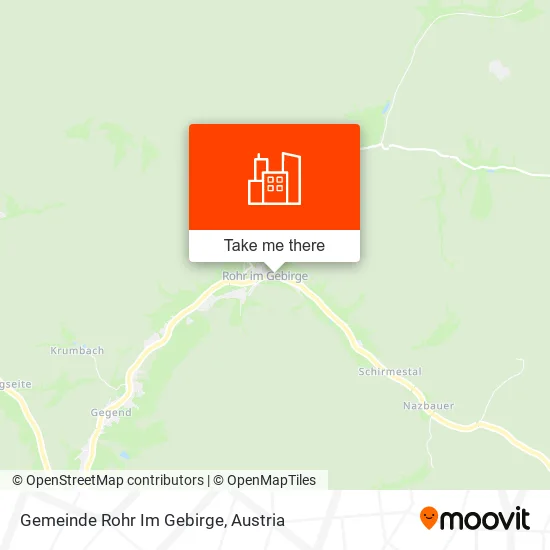 Gemeinde Rohr Im Gebirge map