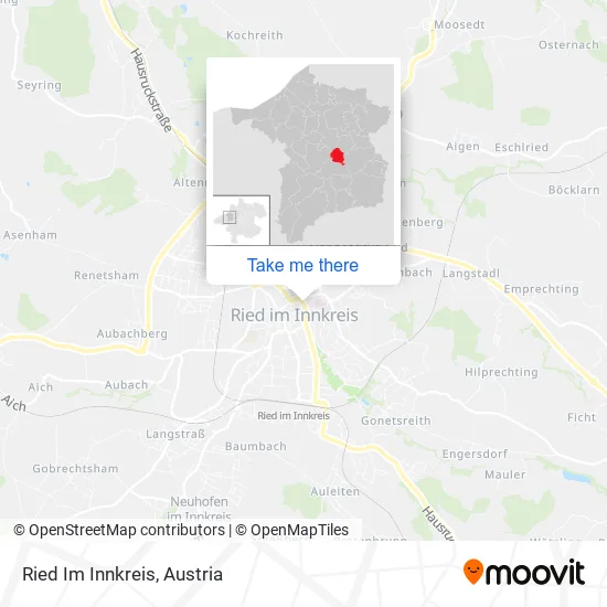 Ried Im Innkreis map