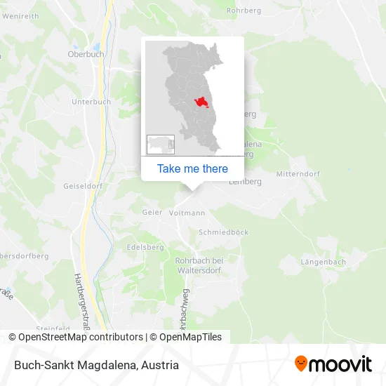 Buch-Sankt Magdalena map