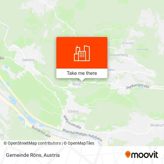 Gemeinde Röns map