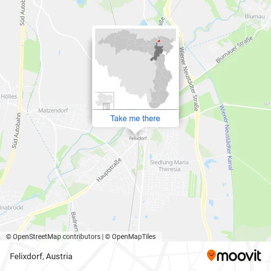 Felixdorf map