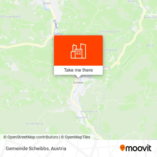 Gemeinde Scheibbs map