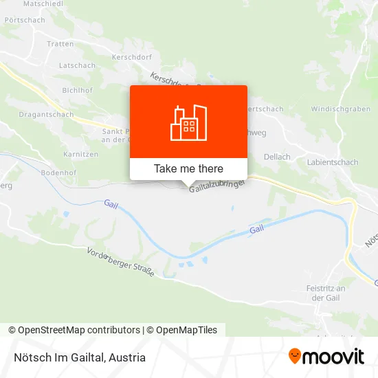 Nötsch Im Gailtal map