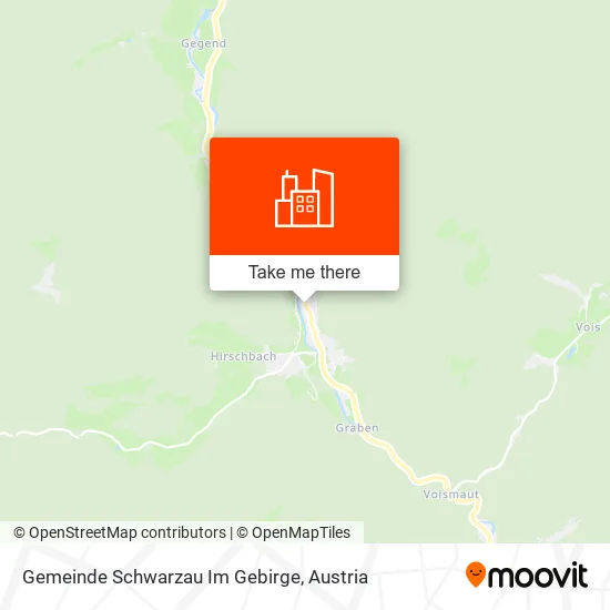 Gemeinde Schwarzau Im Gebirge map