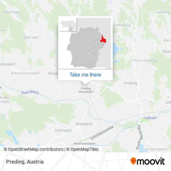 Preding map