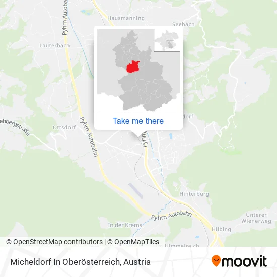 Micheldorf In Oberösterreich map