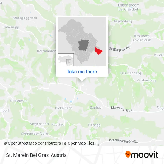 St. Marein Bei Graz map
