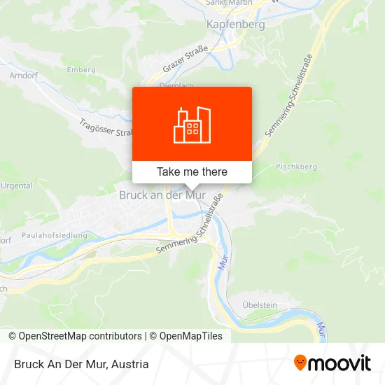 Bruck An Der Mur map