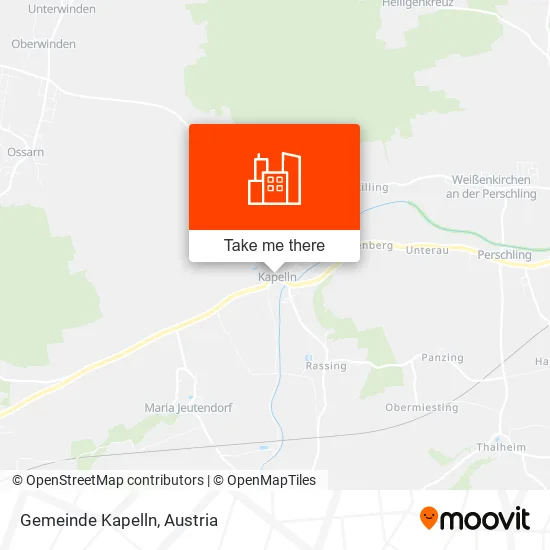 Gemeinde Kapelln map