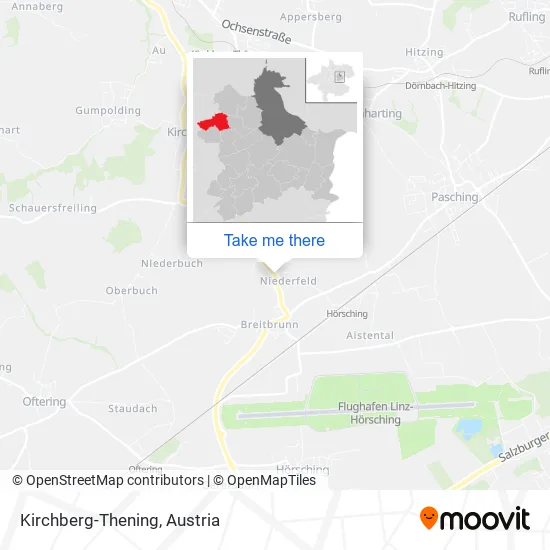 Kirchberg-Thening map