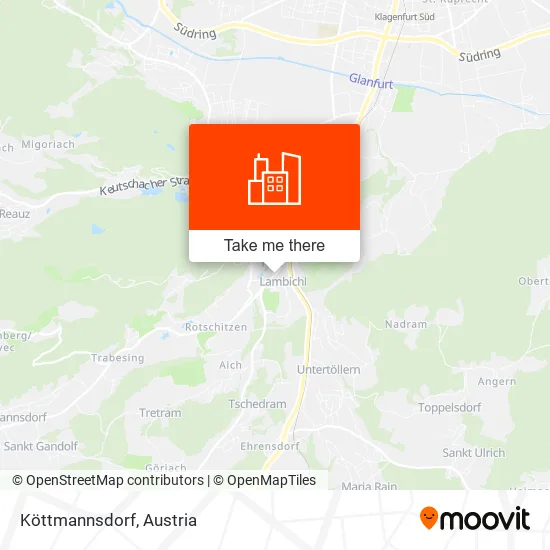 Köttmannsdorf map