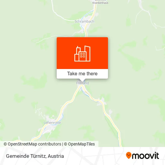 Gemeinde Türnitz map